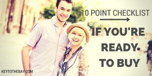 10 Point checklist to know you're ready to buy a house