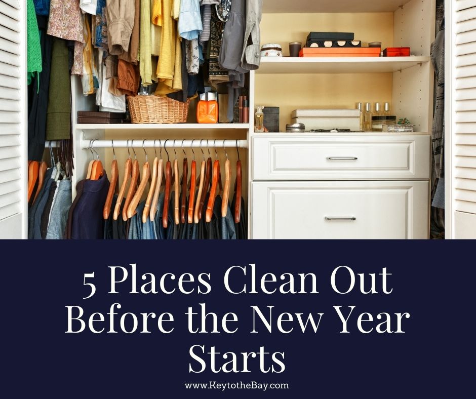 5 Places Clean Out Before the New Year Starts